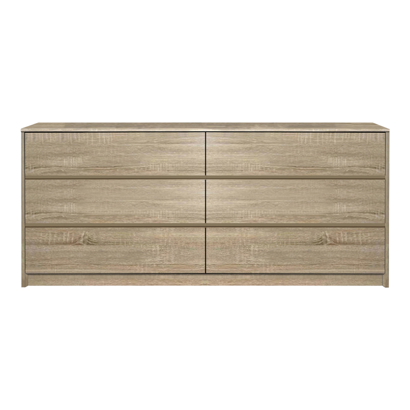 Συρταριέρα Kuanger mdf σε φυσική απόχρωση 120x40x70εκ