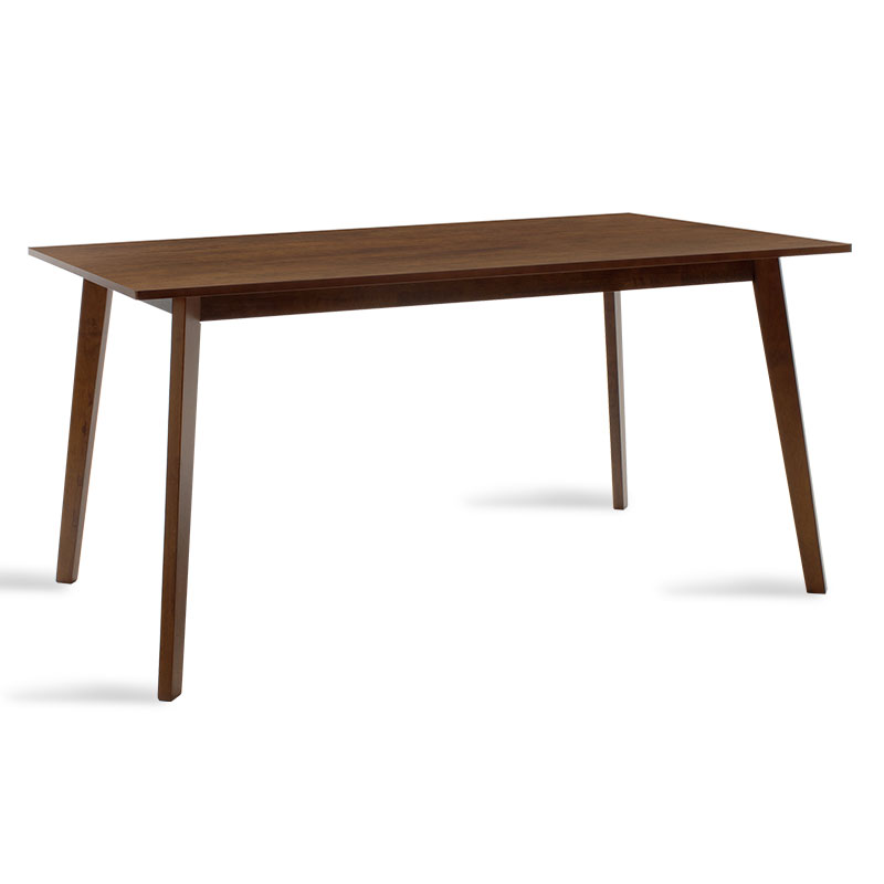Τραπέζι Benson MDF σε καρυδί απόχρωση 150x90x75εκ