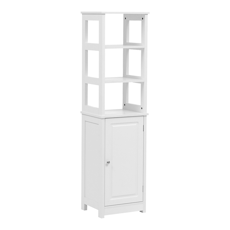 Ντουλάπι-στήλη Larben mdf λευκό 40x33x150εκ