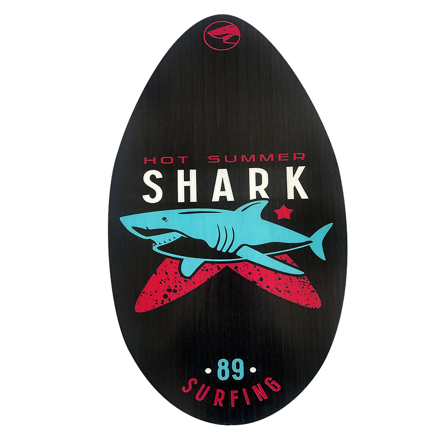 Σανίδα Ξύλινη Surf Skimboard 76x45cm SummerTiempo 622163 S1 42-2143-S1