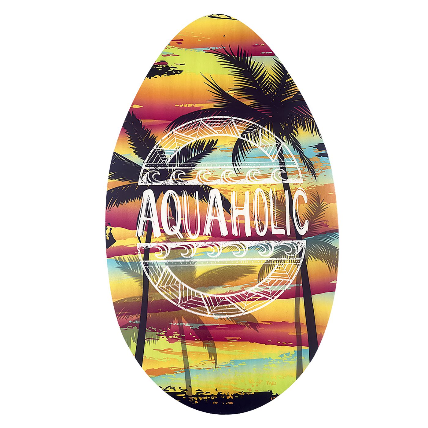 Σανίδα Ξύλινη Surf Skimboard 76x45cm SummerTiempo 622163 S3 42-2143-S3