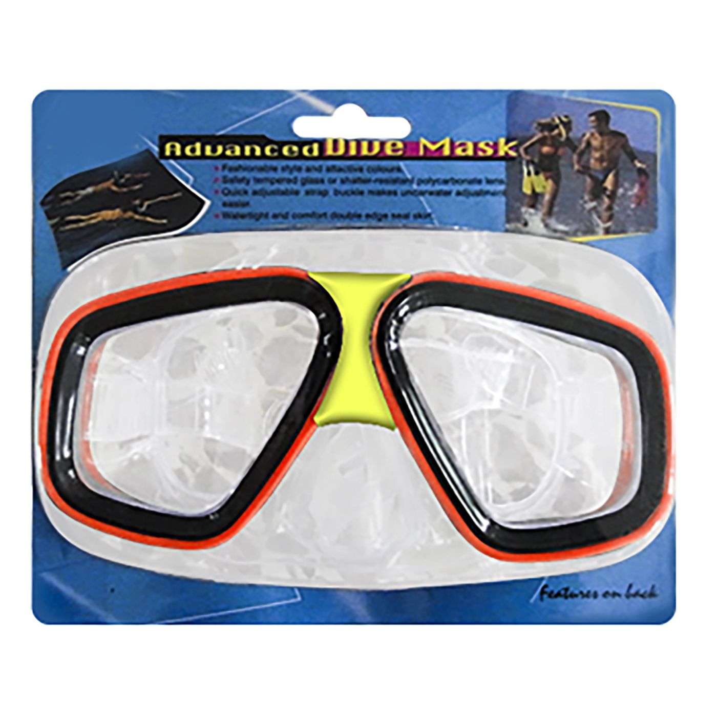 Μάσκα Εφηβική Διπλό Blister SummerTiempo 62241 42-221