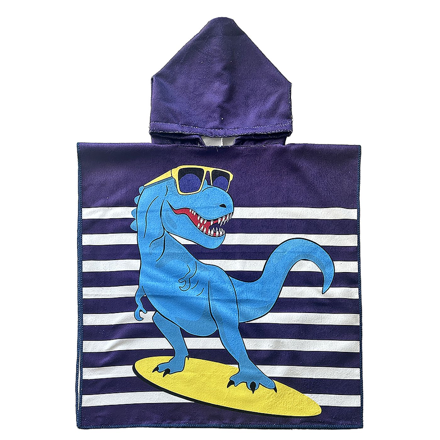 Πόντσο Παιδικό Θαλάσσης Microfiber 60x120cm SummerTiemp