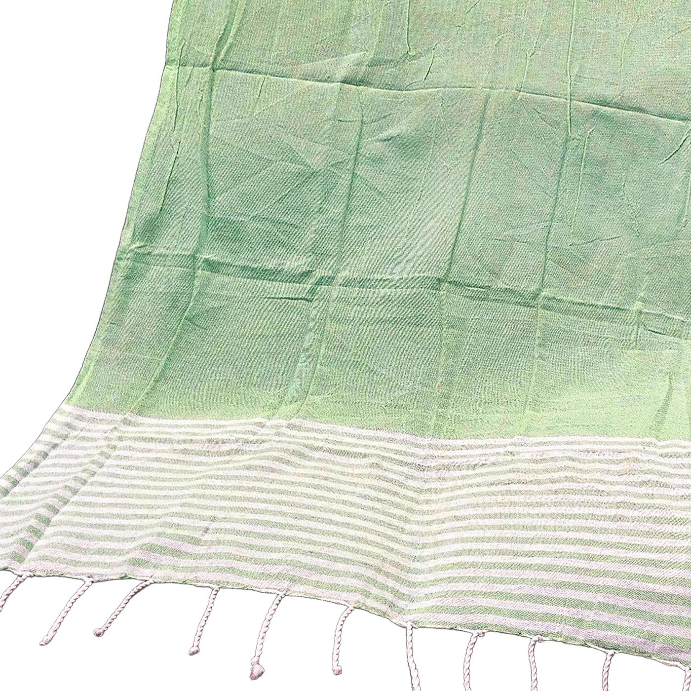 Πετσέτα Θαλάσσης Pestemal Λεπτές Ρίγες ~280g 90x180cm SummerTiempo 622965 Λαχανί 42-2945-LXN