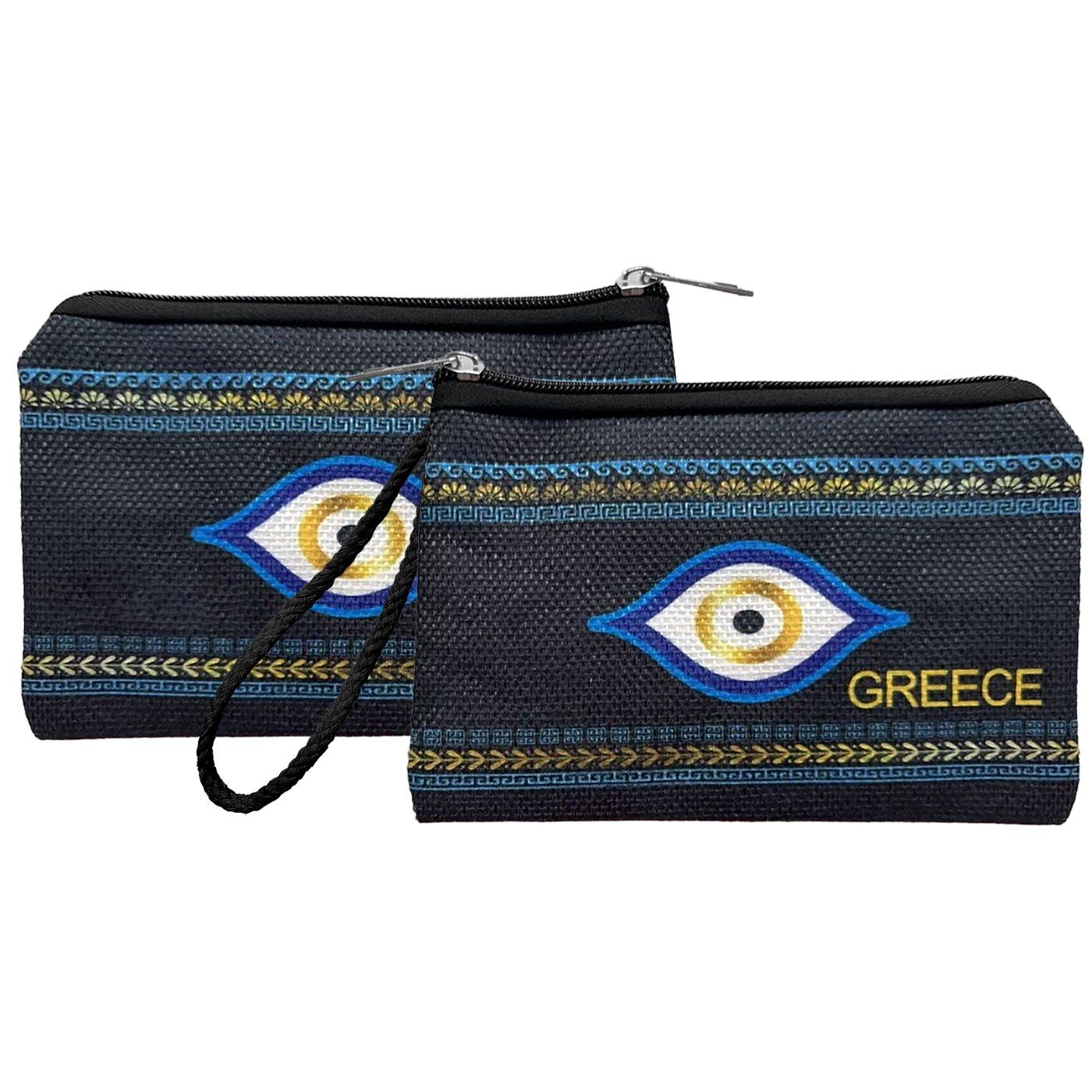 Νεσεσέρ Τσαντάκι Μικρό Σκούρο Greece 19x13cm SummerTiempo 623381 42-3361