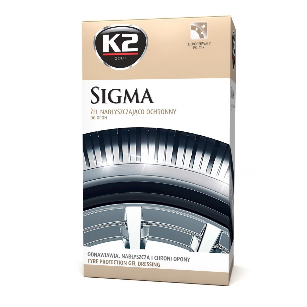 K2 ΣΙΓΜΑ Γυαλιστικό Ελαστικών 500 ML G157