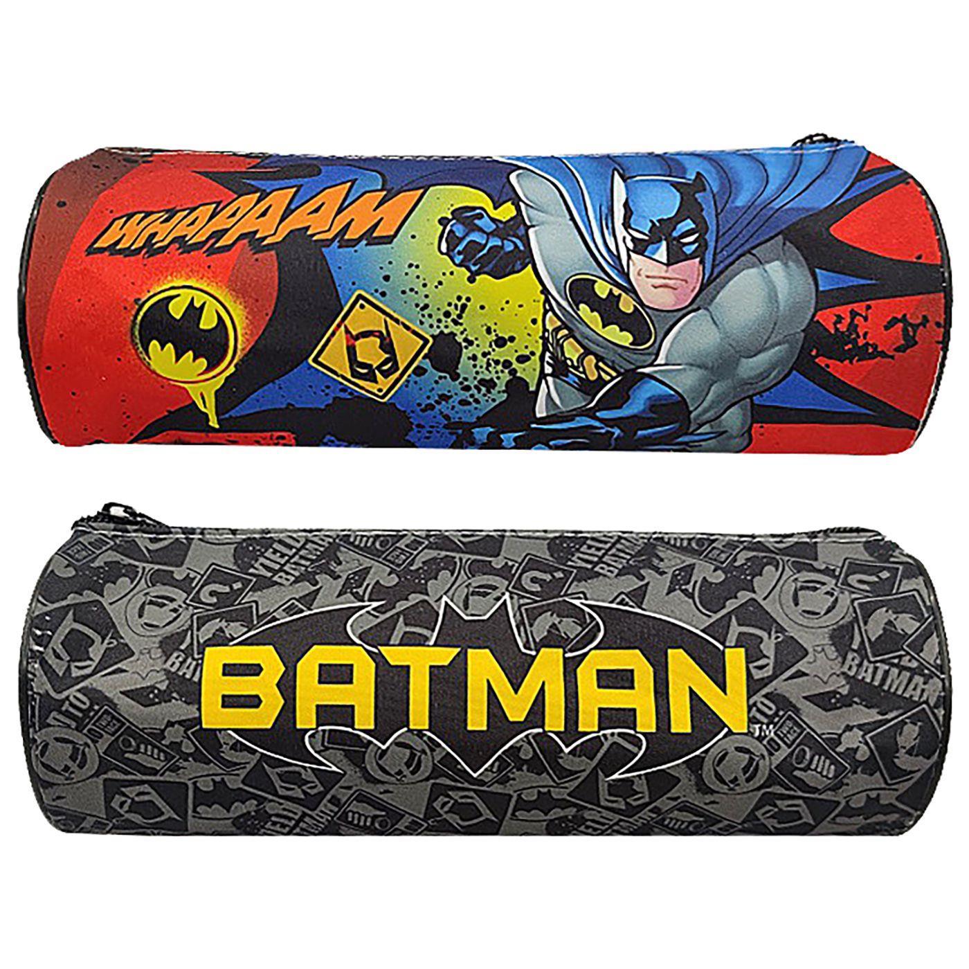 Κασετίνα Βαρελάκι Batman 23x8cm Warner Bros 50-3123