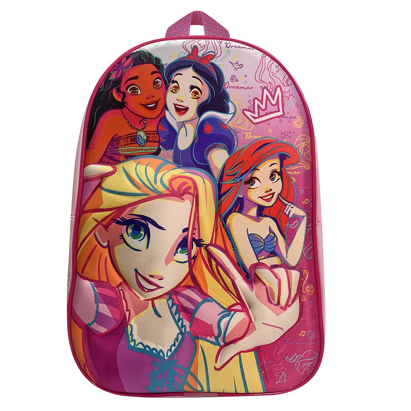 Τσάντα Πλάτης Νηπίου Princess 3d 31cm Disney 50-3256