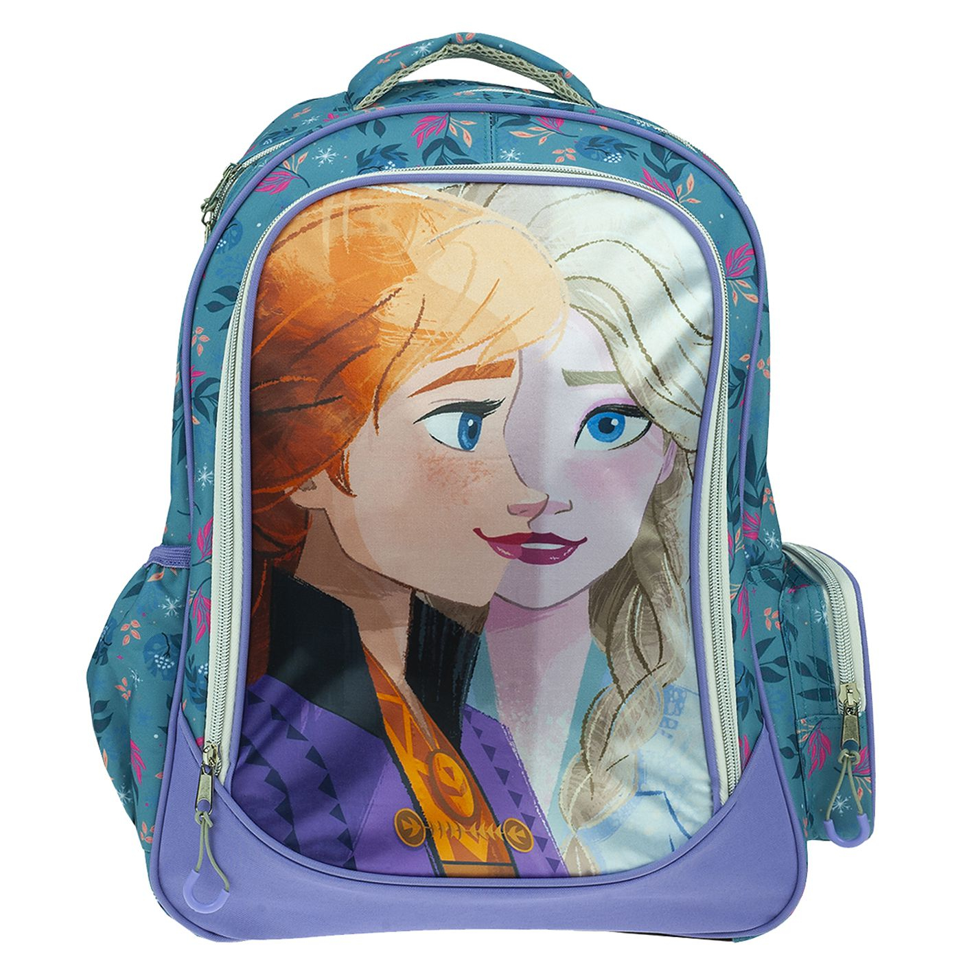 Τσάντα Δημοτικού Οβάλ Frozen 46x35x20cm Gim 341-68031 50-3259