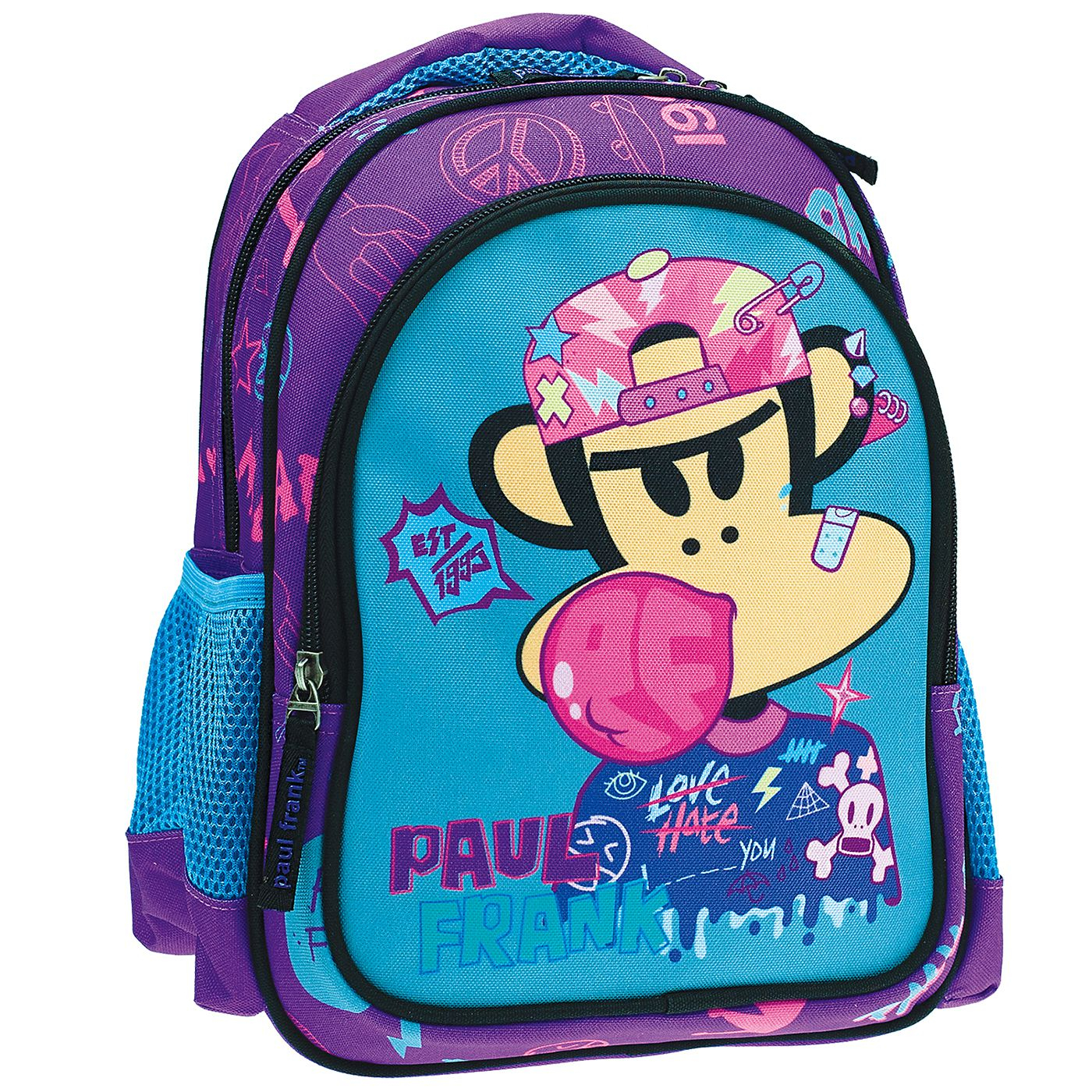 Τσάντα Πλάτης Νηπίου Ανατομική Paul Frank Bubble 30x25x15cm Gim 346-80054 50-3482