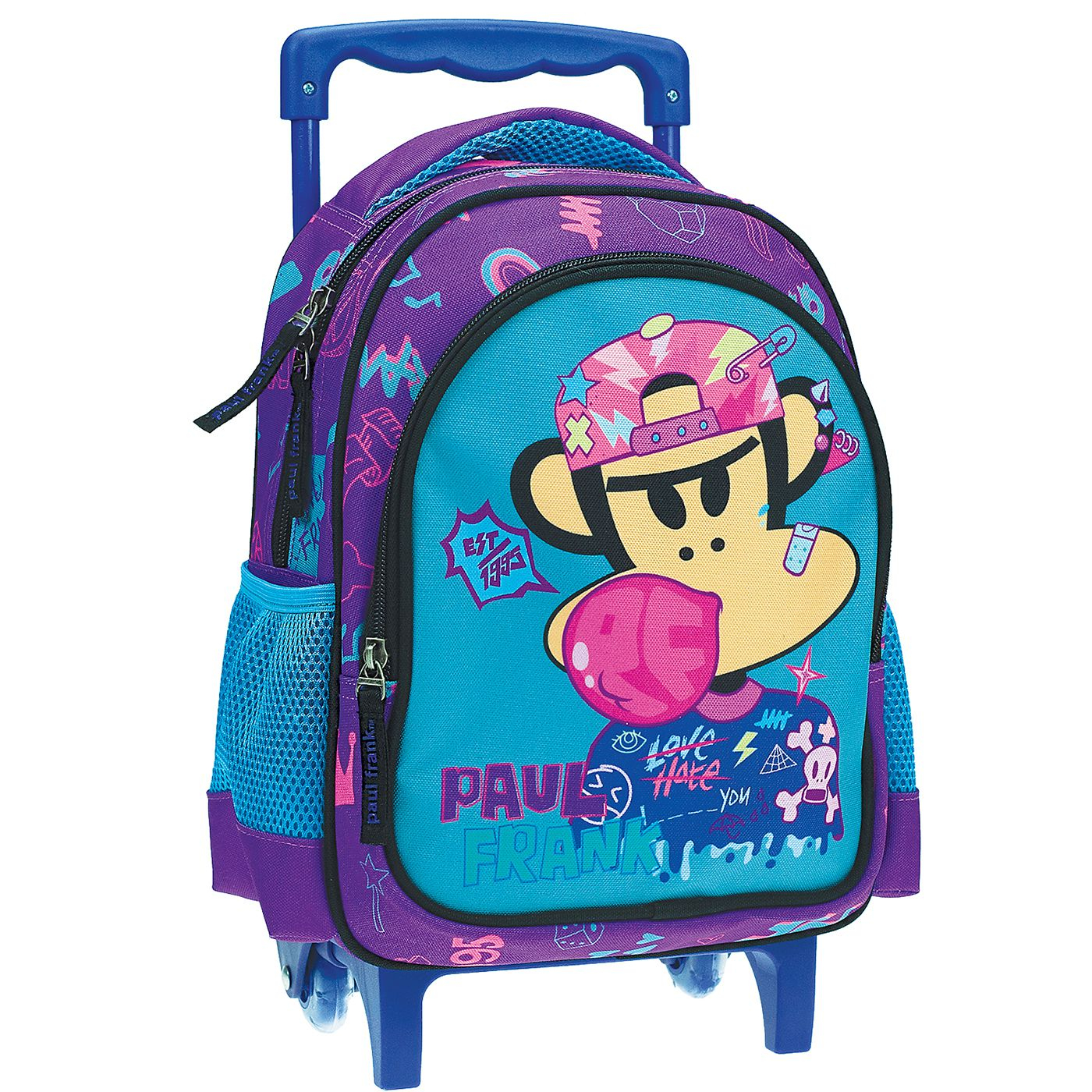 Τσάντα Τρόλευ Νηπίου Ανατομική Πλάτη Paul Frank Bubble 35x25x15cm Gim 346-80072 50-3483