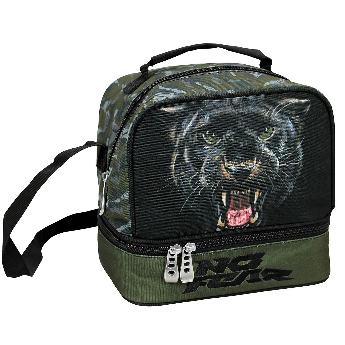 Ισοθερμικό Τσαντάκι Φαγητού no Fear Forest Puma 21x20x15cm 5lt Gim 348-44220 50-3672