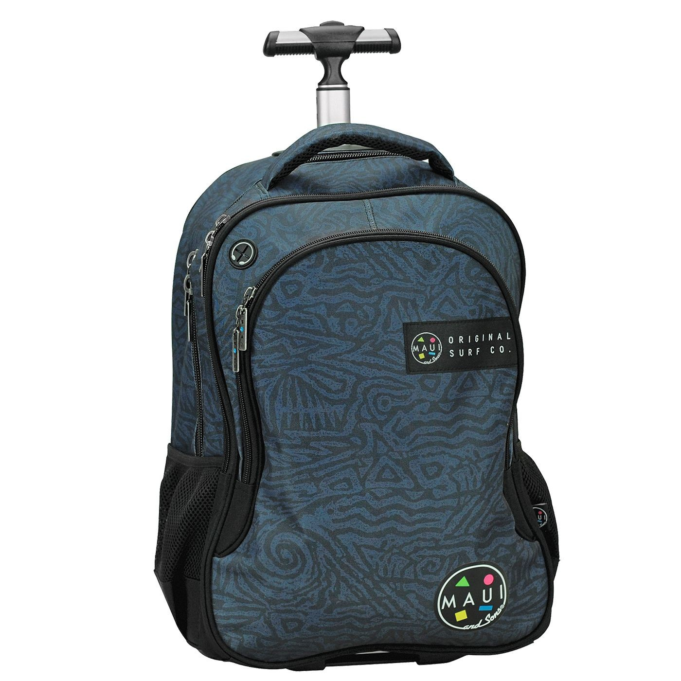 Τρόλευ Τσάντα Maui Black Ocean 48x33x28cm 30lt Gim 339-22074 50-3688