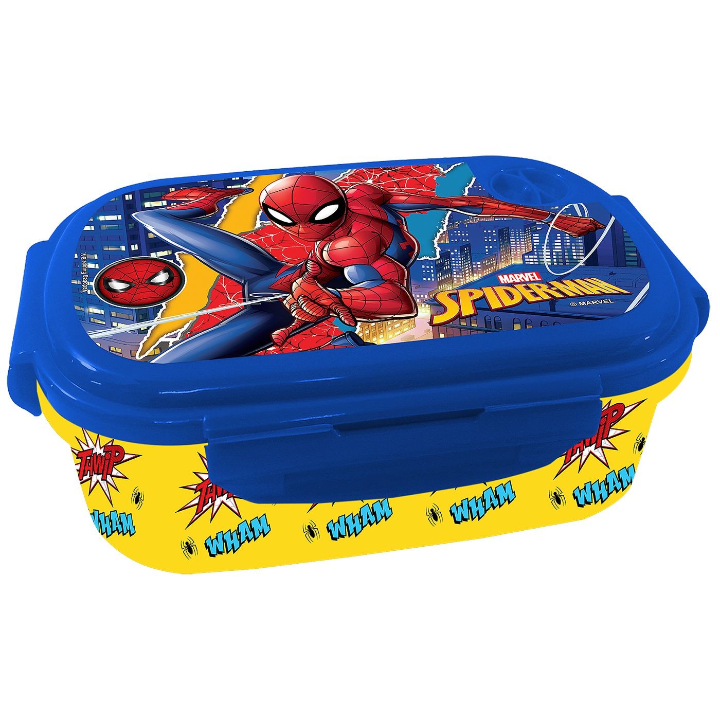 Δοχείο Φαγητού Πλαστικό pp Spiderman 19x13x7cm 900ml Spiderman 4436-5422B 50-3705