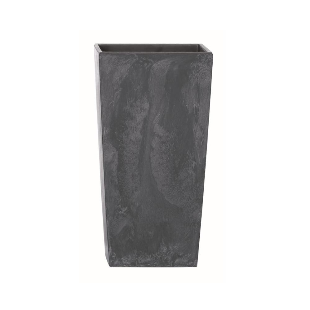 Γλάστρα - κασπώ Urbi beton effect ανθρακί Y55x29,5x29,5εκ.
