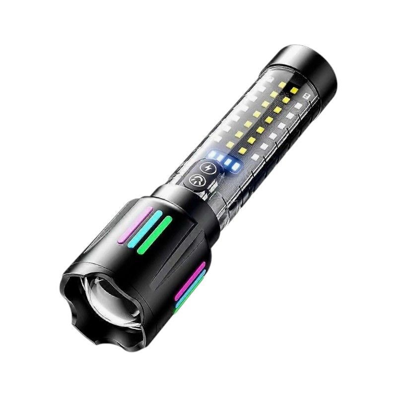 Επαναφορτιζόμενος φακός LED - W519H - 817506