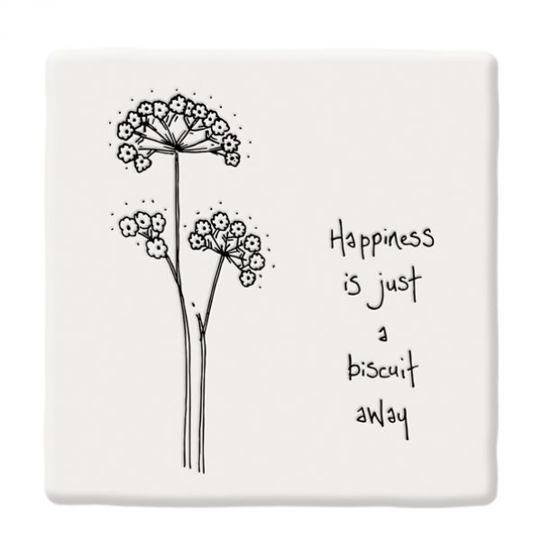 Σουβέρ φλοράλ 10,5εκ. πορσελάνη - Happiness biscuit