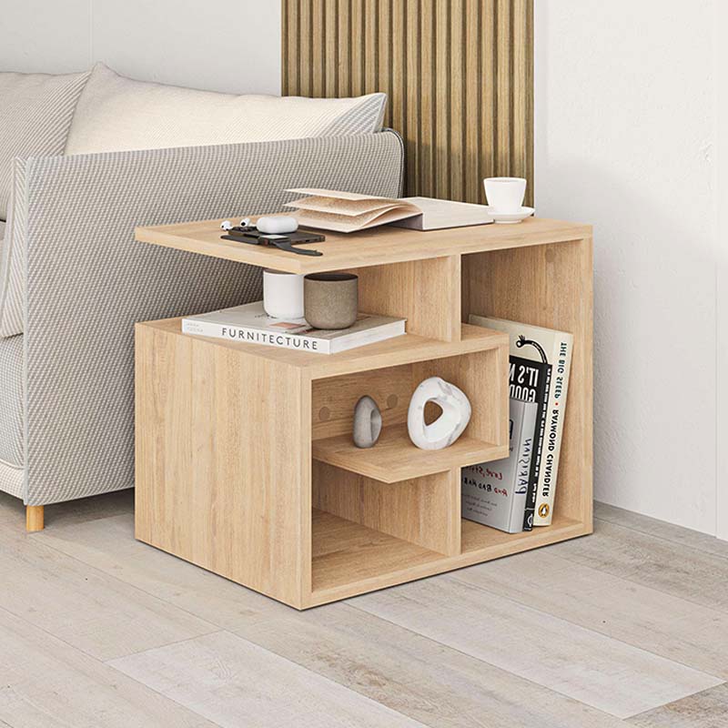 Τραπεζάκι βοηθητικό Labirent χρώμα sapphire oak 54x40x45εκ.