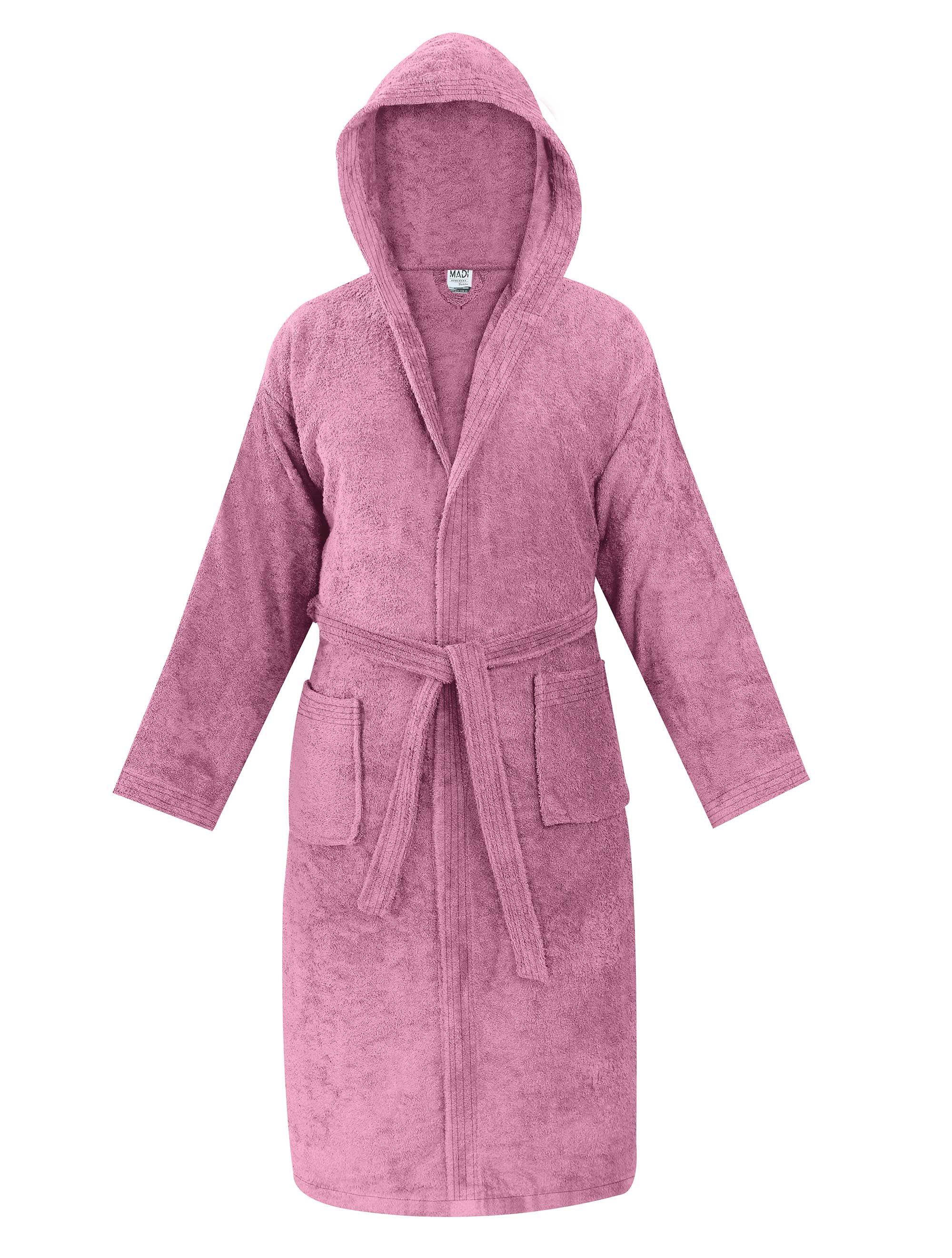 Μπουρνούζι με κουκούλα OLIA NUDE PINK Ροζ Μπουρνούζι με κουκούλα: XXLarge MADI