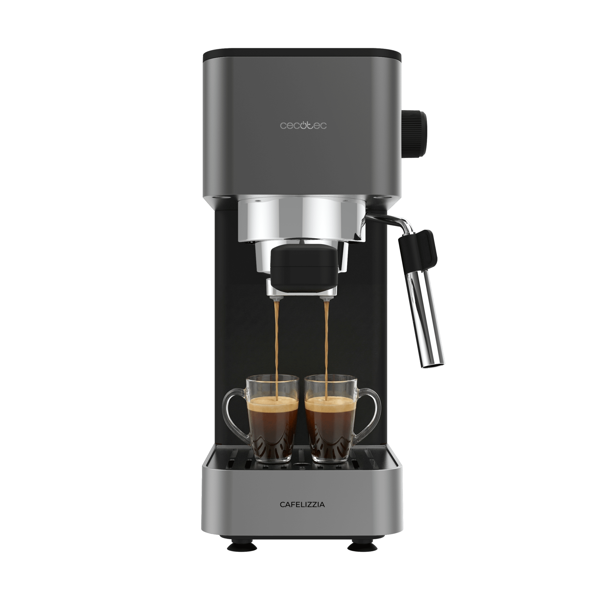 Cecotec Μηχανή Espresso 20 bar Cafelizzia 690 Grey 1230-1465W CEC-123331