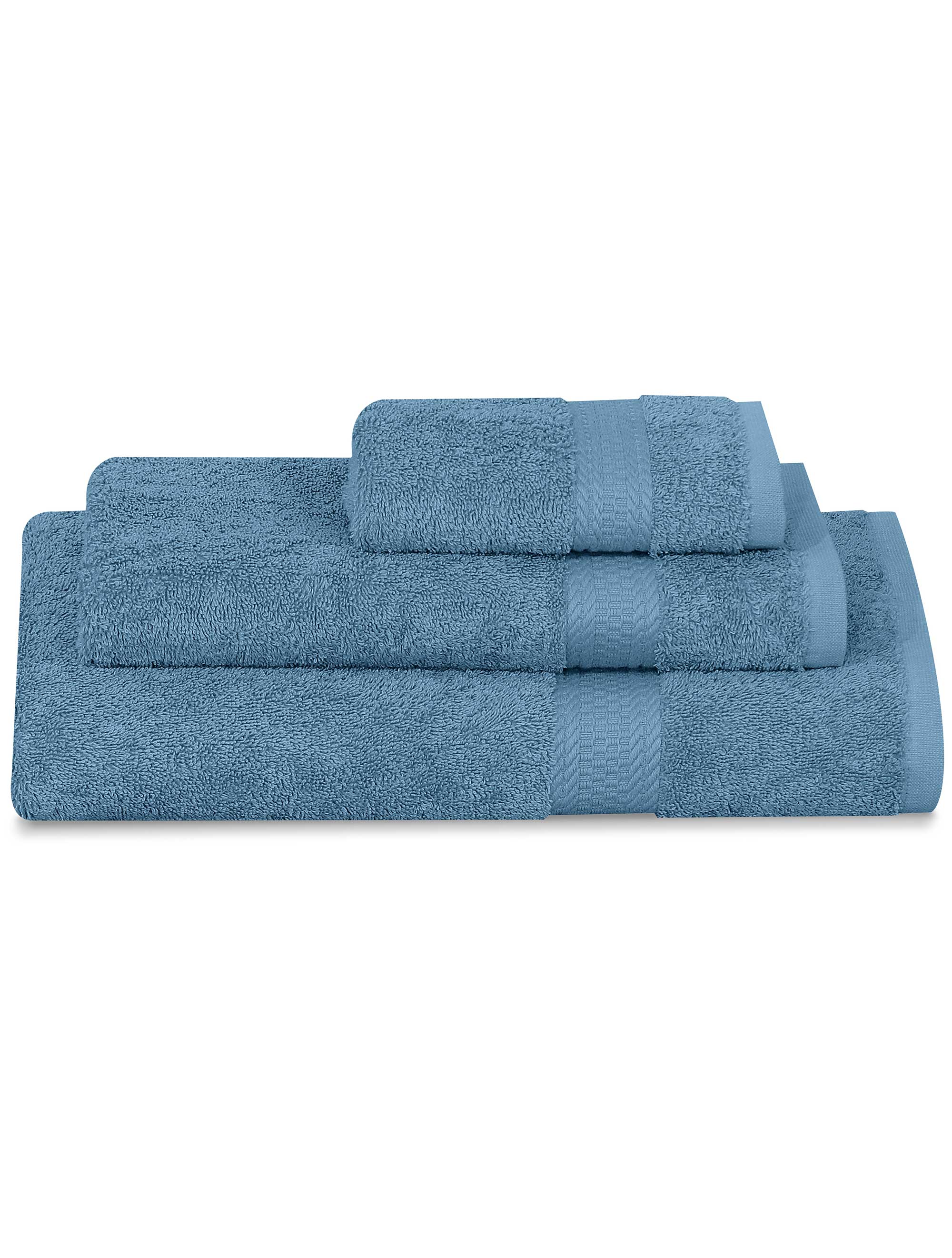 Πετσέτα UTOPIA DENIM BLUE Μπλε Πετσέτα μπάνιου: 80 x 150 εκ. MADI