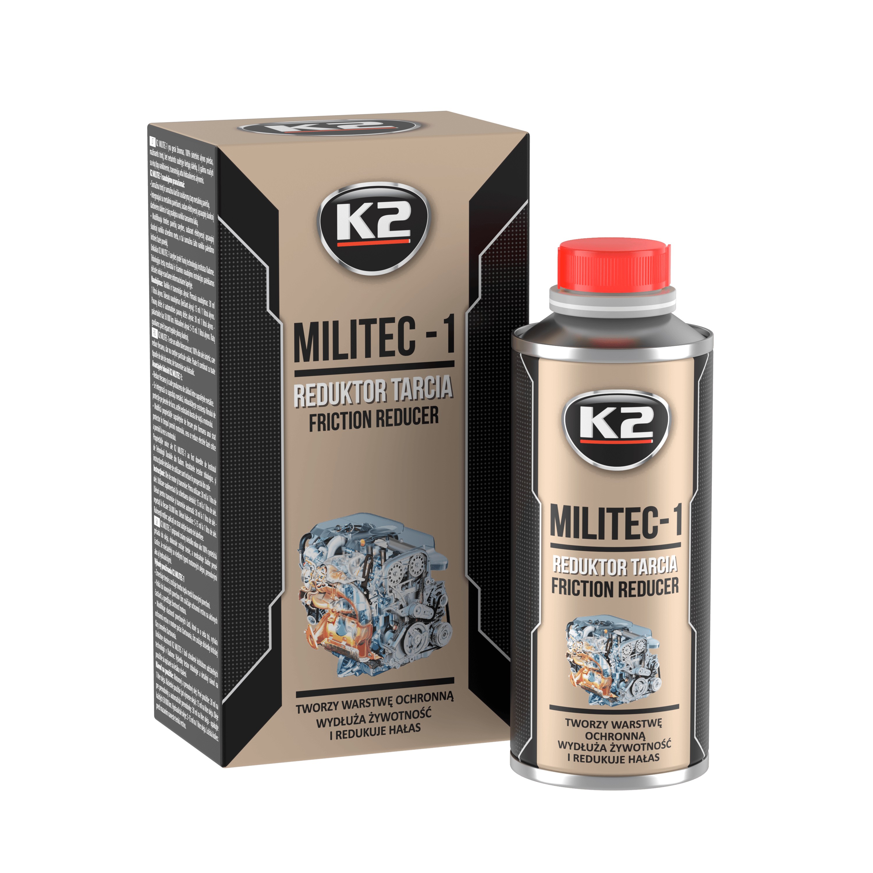 Συνθετικό Πρόσθετο Λιπαντικού Militec-1 για Μείωση Τριβής και Προστασία Κινητήρα T380