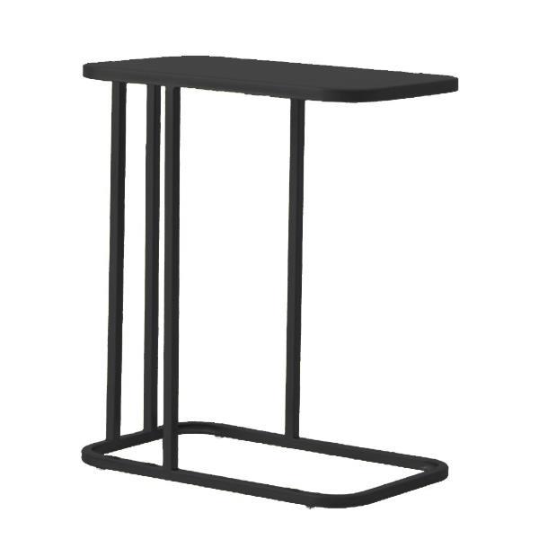 Τραπεζάκι μεταλλικό Nextdeco μαύρο Υ55x45x25εκ.
