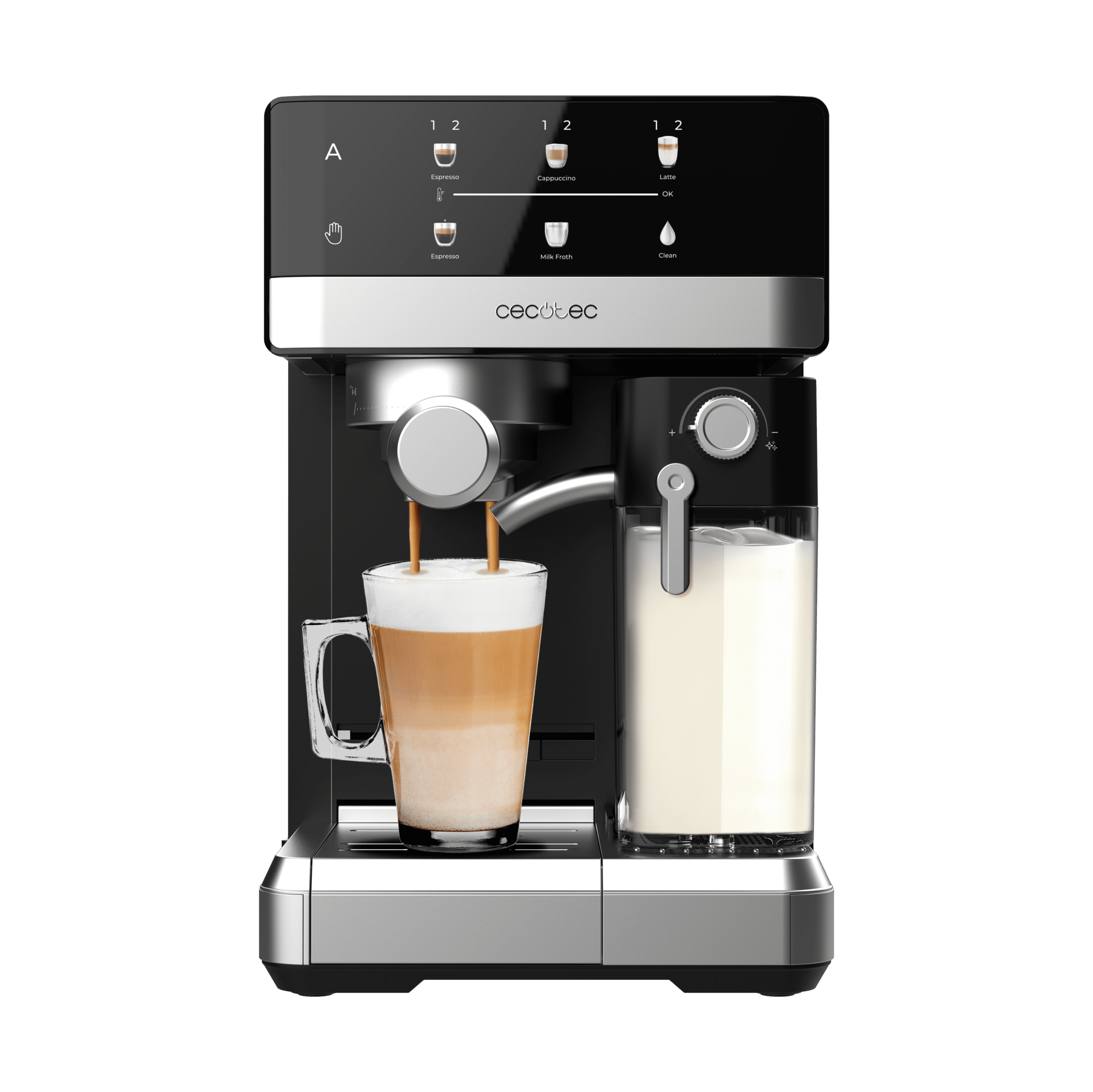 CECOTEC Ημιαυτόματη Καφετιέρα Espresso Power Espresso 2