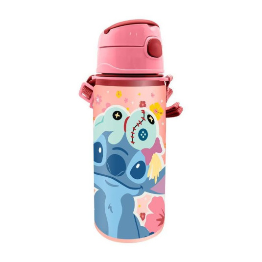 Παγούρι αλουμινίου Stitch II με λουράκι 600ml