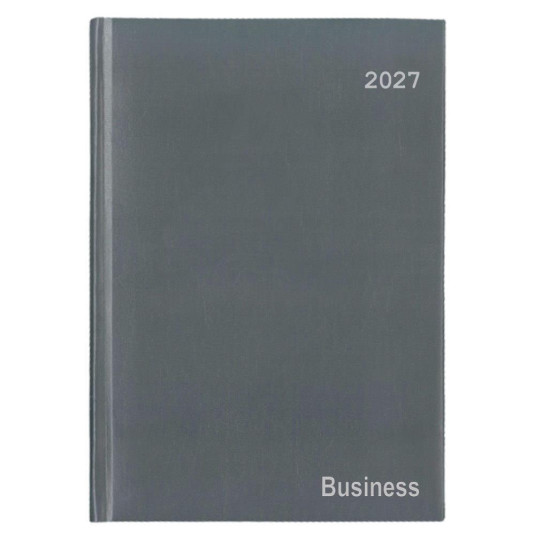 Next ημερολόγιο 2027 business xxl ημερήσιο δετό γκρι 24x34εκ.