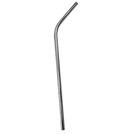 Καλαμάκι Stainless Ασημί με Κλίση 21cm Homie 3774 - 6 ΤΕΜ 17-54