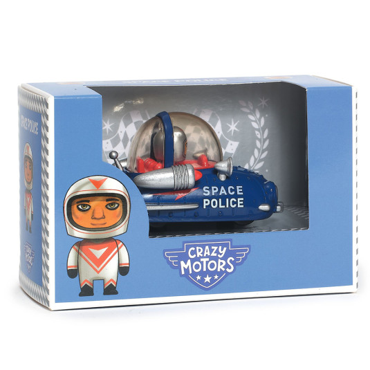 Djeco διαστημικό περιπολικό με φιγούρα "Space police"