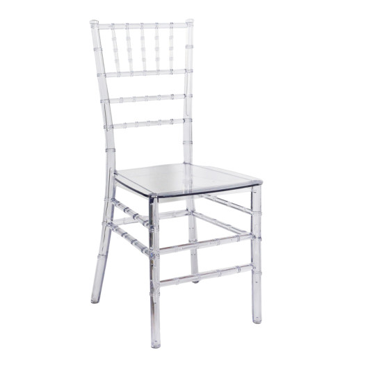 Καρέκλα Tiffany  διάφανο pc 38x38.5x88εκ