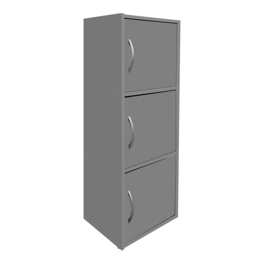 Ντουλάπι-στήλη Soline  ανοιχτό γκρι 40x34.5x90.5εκ