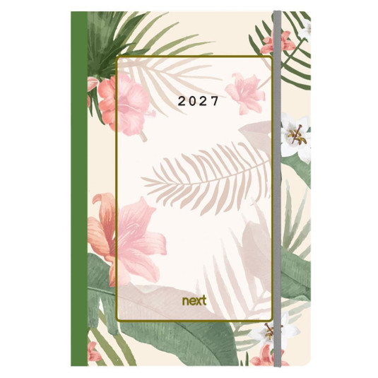 Next ημερολόγιο 2027 Trends Dreams ημερήσιο flexi με λάστιχο 14x21εκ.