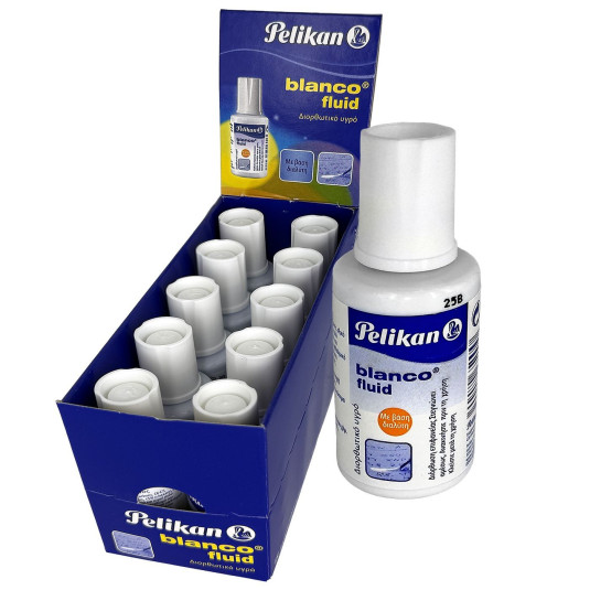 Διορθωτικό Υγρό Pelikan 20ml JustNote 703722 - 10 ΤΕΜ 50-3702