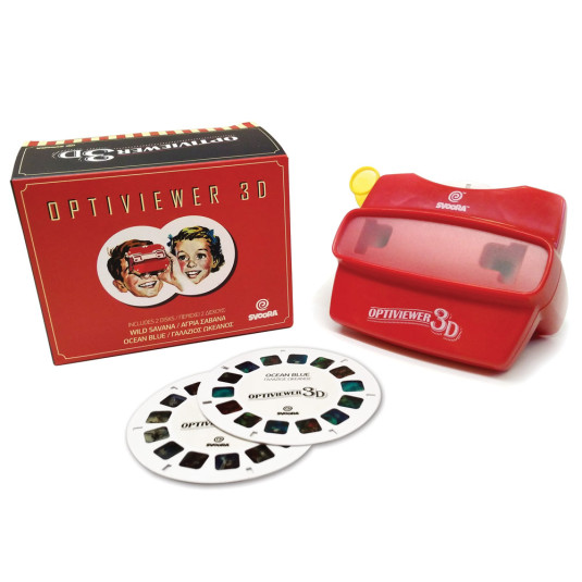 Svoora 3d Optiviewer με 2 δίσκους Ωκεανός και Σαβάνα