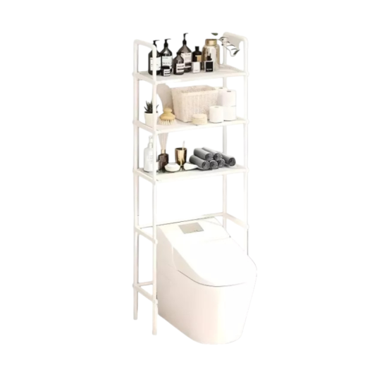 Επιδαπέδια ραφιέρα μπάνιου - TM070 - 521872 - White
