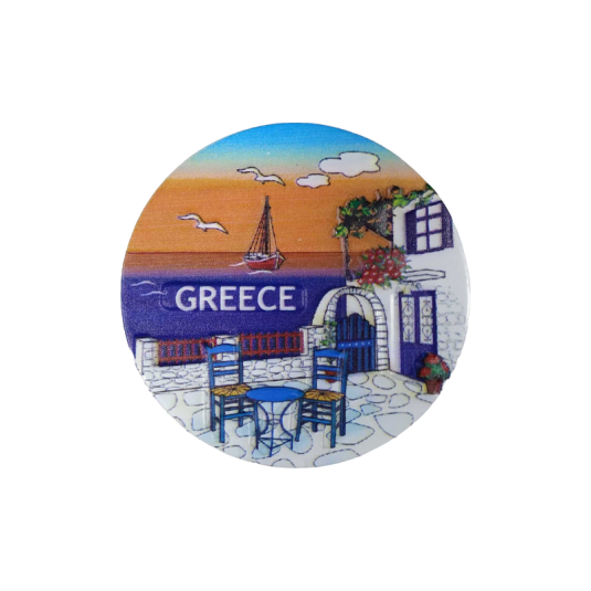 Tουριστικό μαγνητάκι Souvenir - Σετ 12pcs - Resin Magnet - Greece - 678329
