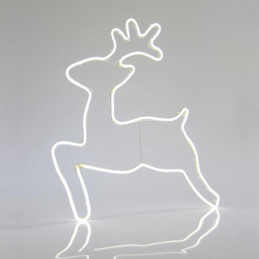 ΤΑΡΑΝΔΟΣ, 3m NEON LED ΦΩΤΟΣΩΛΗΝΑΣ, ΜΟΝΟΚΑΝΑΛΟΣ, ΛΕΥΚΟ, 65x58cm, IP44 - 2 ΤΕΜ