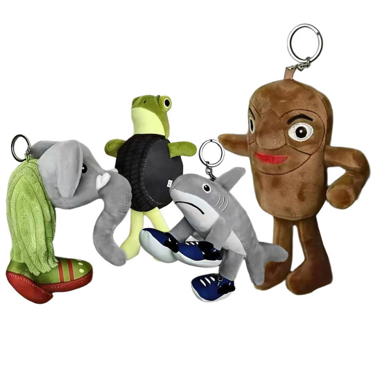 Μπρελόκ Ζωάκια Λούτρινα ~15cm ToyMarkt 913710 - 12 ΤΕΜ 71-3690