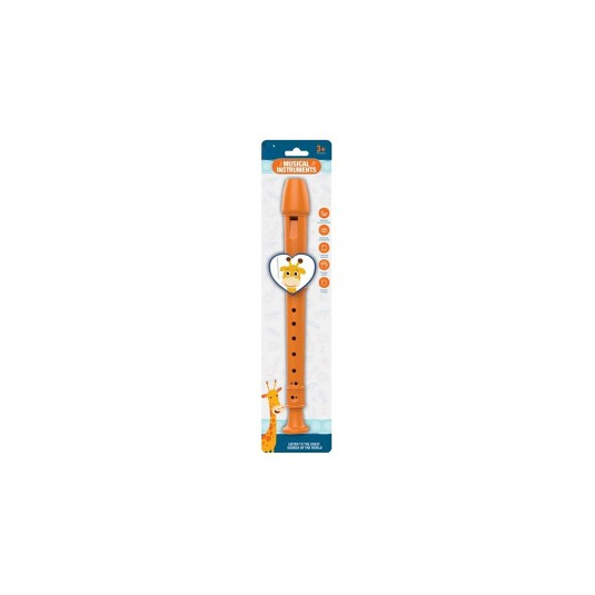 Φλογέρα 28cm με Καρδιά Ζωάκι σε Καρτέλα 40x9cm ToyMarkt 96148 - 8 ΤΕΜ 76-128