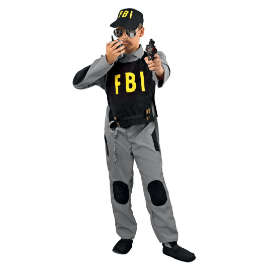 Στολή Αποκριάτικη Στολή Πράκτορας Fbi