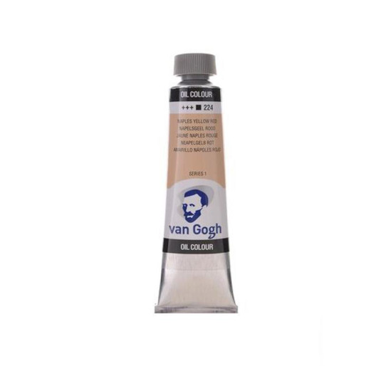 Talens van gogh χρώματα λαδιού 60ml (224-Naples yellow red) - 3 ΤΕΜ