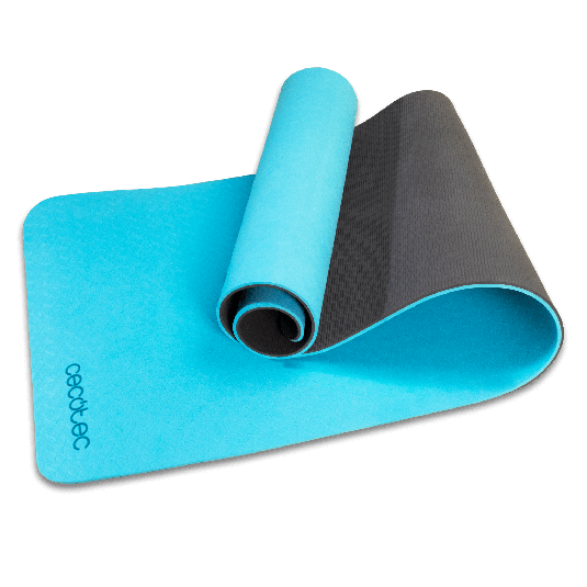CECOTEC  Στρώμα Γιόγκα DrumFit 183 x 61 cm, Πάχους 0,8 cm, Υλικό TPE, Αντιολισθητικό Σχέδιο, Με Λαβή Μεταφοράς  CEC-07133