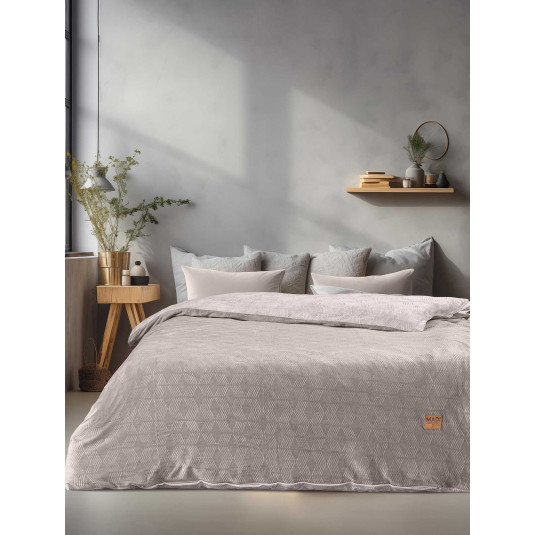 Παπλωματοθήκη ECLIPSE CREAM Μπεζ Παπλωματοθήκη μονή: 160 x 220 εκ. MADI