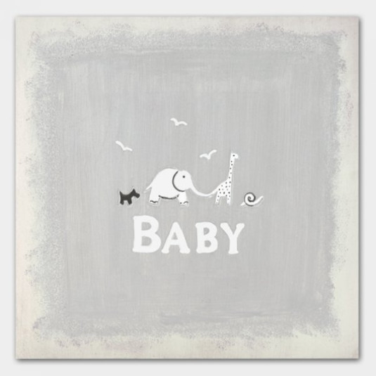 Κουτί ξύλινο - Baby box 21εκ.
