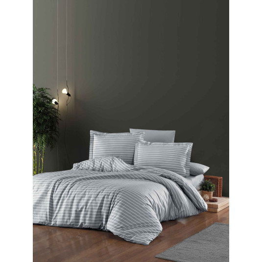 Σετ κουβερλί ESSENCE Γκρι Σετ κουβερλί μονό: 170 x 240 + 1 μαξιλαροθήκη 52 x 72 εκ. MADI