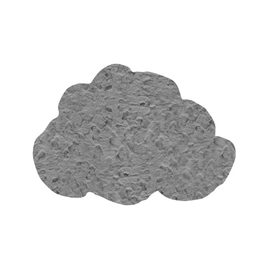 Παιδικό Χαλί GLACIAL GREY CLOUD MADI