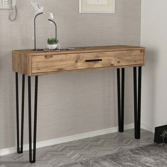 Κονσόλα Rochel  χρώμα atlantic pine 120x35x89,8εκ.